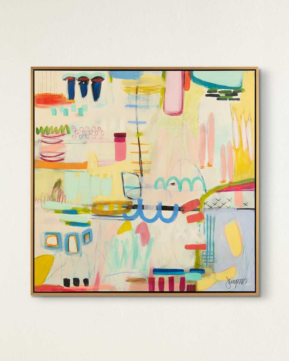"Road Map" Giclee Wall Art by Jennifer Poe